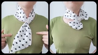 🧣As a girl, you should definitely sew yourself a scarf like this