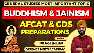 Most Important Topic for CDS & AFCAT Exam | Buddhism & Jainism | General Studies for CDS & AFCAT