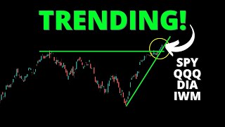 BULL TRENDING INTO FOMC! #SPY #QQQ #DIA #IWM #ARKK #BTC