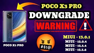 Poco X3 Pro | Downgrade MIUI 13 to MIUI 12.5 or MIUI 12 | BGMI Test After Downgrade | Best MIUI