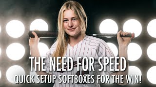 FAST Forward: It's TIME to Ditch Four Poles for Quick Setup Softboxes in Photography!