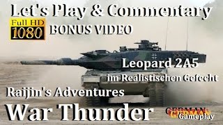 Let's Play Leopard 2 A5 Bonus Gefecht 1. April Event Realistic Battle  DE Commentary