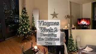 VLOGMAS WEEK 2 | DECORATING THE CHRISTMAS TREE