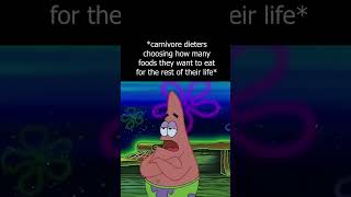 Going carnivore and eating only 3 things