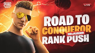 PUBG Live Rank Push | How to Win Like A Pro | DBDxMarkhor Is Live