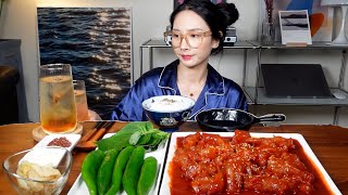 매콤~쫀득 매운 소힘줄 먹방🔥 스지찜 먹방 SPICY BEEF TENDON🔥 ASMR MUKBANG