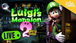 LIVE DA CONSTRUÇÃO • LUIGI'S MANSION 2 HD