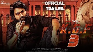 KGF CHAPTER 3 OFFICIAL TRAILER। KGF CHAPTER 2 MOVIE। KGF 2। YASH।