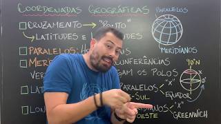 Coordenadas Geográficas: latitudes e longitudes