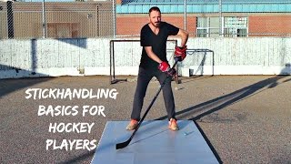 IMPROVE YOUR STICKHANDLING- HOW TO STICKHANDLE IN HOCKEY