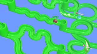 Marble Tubes Rolling Race ASMR 3D Gameplay