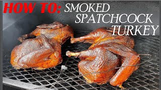 SMOKED Spatchcock Turkey on the Old Country Pecos