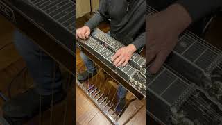 Pedal Steel Guitar Riff’n (It’s Such A Pretty World Today) Wynn Stewart #shorts #tutorial #guitar