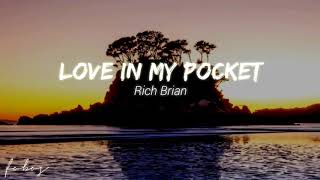 Love in my poket-Rich Brian-(Lyrics)