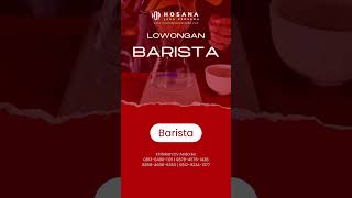 Lowongan Baker ke Negara Arab #loker #barista #arab