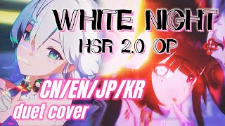 "White Night" quadrilingual (CN/EN/JP/KR) full cover 【Yoyo ft. @P_PIAO】