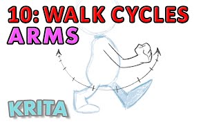 Animate 10: Walk Cycle (arm)