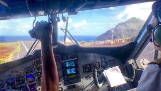 Worlds Shortest Runway! Saba, Dutch West Indies