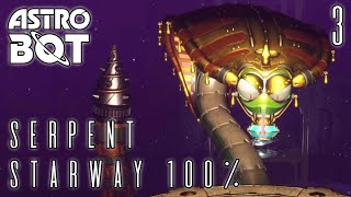 Astro Bot Serpent Starway | 100% Playthrough