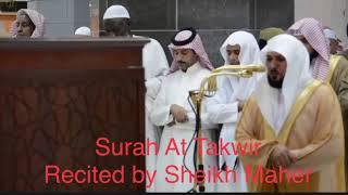 Maher Al Mueaqly surah At Takwir