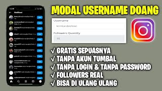 Followers Akun Indonesia❗ Cara Menambah Followers Instagram Gratis Permanen Tanpa Akun Tumbal 2024