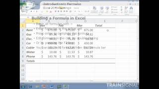 Excel Math and Formula Basics