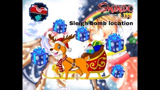 Sleigh Bomb location/showcase (Shindo life) 🔥🔥