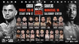 Free Full Event! BKFC Fight Night Prospects: Manassas