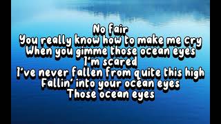 Billie Eilish- Ocean eyes (lyrics)