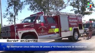 Entrega de aportes a 43 Asociaciones de bomberos voluntarios de la provincia de Entre Ríos.