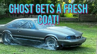 Can a car get a decent paint job in the yard?