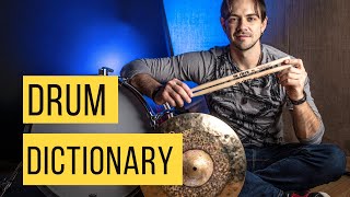 KAL DRAKO - The Drumming Vault - Demo Drum Lesson - Drum Dictionary L14