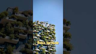 Oasis in the Sky#vertical #forest #architecture #green #building #youtubeshorts #garden #plants #art