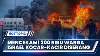 🔴Mencekam! Warga Israel Panik saat Roket Hantam Jalan Raya, Kota Terbesar Ketiga Hancur!