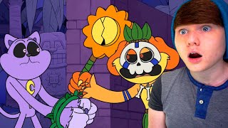 ONE CATNAP on a DOGDAY ONLY ISLAND?! (Cartoon Animation) @GameToonsOfficial REACTION!