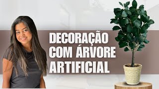 Transforme Seu Espaço Com Mini Árvore de Peperômia Artificial. #diy #arvoreartificial #miniarvore