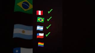 🇨🇱🇦🇷🇧🇷🇵🇪✓ 🏳️‍🌈x  🇧🇷🤝🇵🇪 Me disculpe de Brasil ❤, #brasil #perú