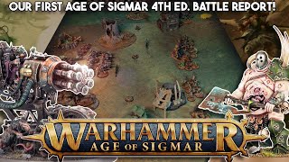 AGE OF SIGMAR Battle Report | Maggotkin of Nurgle VS Skaven | 1500 p