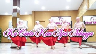 Ku Cinta Kau Apa Adanya - Line Dance || Choreo : Wandy Hidayat (INA) || Kartika Studio