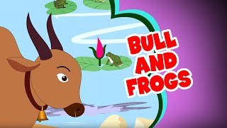 Bull And Frog Story - English Story For Children | Bedtime Story | English Cartoon | English Story