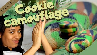 Cookies camouflage :  recette biscuit inratable