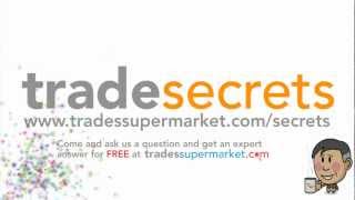 Tommy's Trade Secrets - Ask An Expert