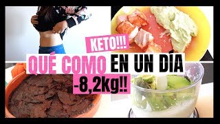 Dieta Cetogenica Recetas Faciles 👉 BROWNIE KETO ➕ salmon en salsa de aguacate 🥑 semana 1️⃣0️⃣