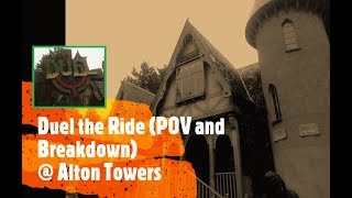 Duel Ride POV and Breakdown at Alton Towers June 2019