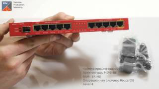 Обзор Mikrotik RB 2011LS-IN - SPW