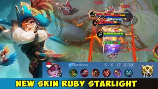 New Skin Starlight Ruby 1 vs 5 Kuat Banget Coy - Mobile Legends