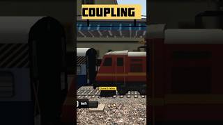 ||How to Coupling The Train 🚂😱|| #shorts #coupling #youtubeshorts