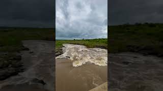 Sabie River rapids, one of the few perennial rivers flowing through the Kruger National Park