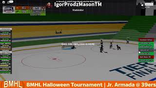 BMHL Halloween Tournament | Jr. Armada @ 39ers