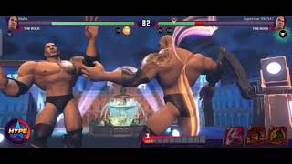 WWE Undefeated Gameplay Android - The Rock vs The Rock WWE Undefeated Android Game